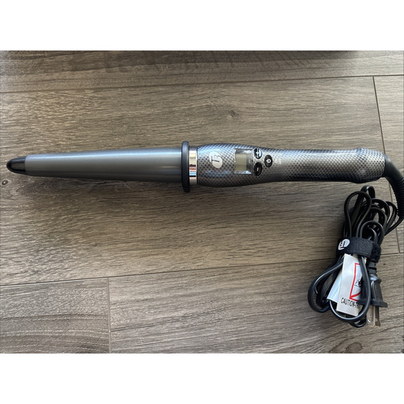 T3 SinglePass Whirl Curling Wand 1.25” Digital Iron Beach Waves Hair Tool - Picture 3 of 4